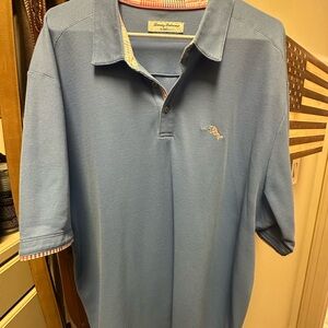 Tommy Bahama Light Blue Polo Shirt